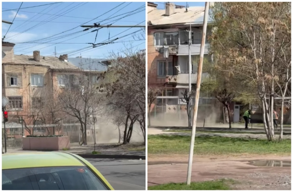 Իբր ասֆալտապատում, իրականում՝ օդի աղտոտվածություն (տեսանյութ)